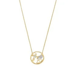 Brillant Collier "Glaube, Liebe, Hoffnung" Gold 585
