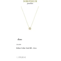 Brillant Collier Gold 585
