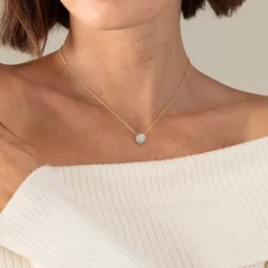 Brillant Collier Gold 585