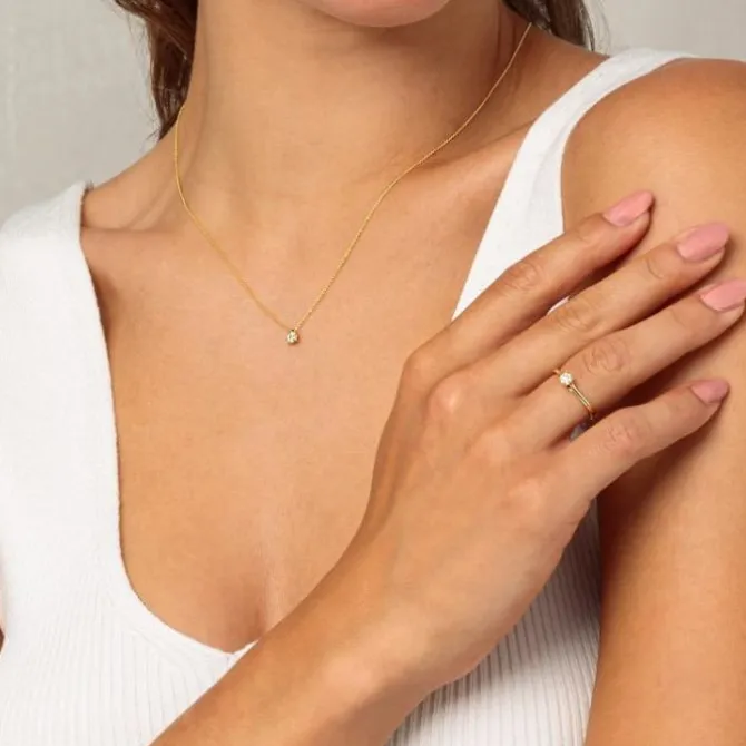 Brillant Collier Gold 585
