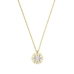Brillant Collier Gold 585 bicolor