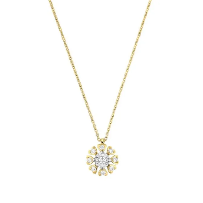 Brillant Collier Gold 585 bicolor