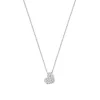 Brillant Collier "Herz" Wei&szlig;gold 585
