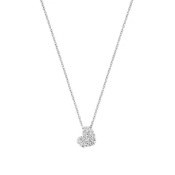 Brillant Collier "Herz" Weißgold 585