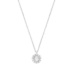 Brillant Collier Wei&szlig;gold 585