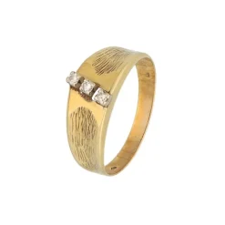 Brillant Damenring Gold/Wei&szlig;gold 585 - Gr. 57 - Privatbesitz
