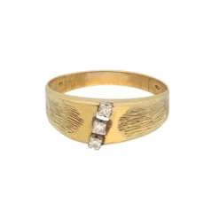 Brillant Damenring Gold/Wei&szlig;gold 585 - Gr. 57 - Privatbesitz