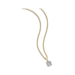 Brillant Diamant Anh&auml;nger Ros&eacute;gold 585 "Soft Peach"