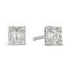 Brillant Diamant Ohrstecker Wei&szlig;gold 585