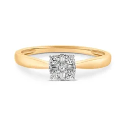 Brillant Diamant Ring Roségold 585