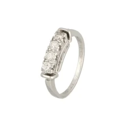 Brillant Diamant Ring Wei&szlig;gold 585 - Privatbesitz