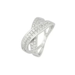 Brillant Diamant Ring Wei&szlig;gold 750 - Gr. 56 - Privatbesitz