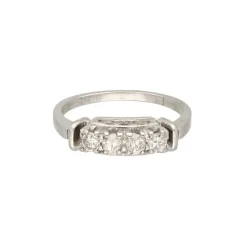 Brillant Diamant Ring Wei&szlig;gold 585 - Privatbesitz