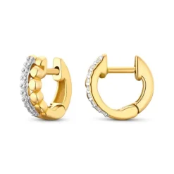 Brillant Klappcreolen Gold 585