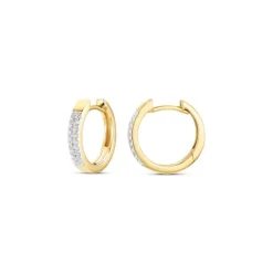 Brillant Klappcreolen Gold 585