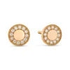 Brillant Ohrstecker Ros&eacute;gold 585 "Soft Peach"