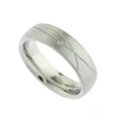 Brillant Partnerring Silber 925