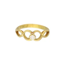 Brillant Ring Gold 750 - Gr. 58 - Privatbesitz