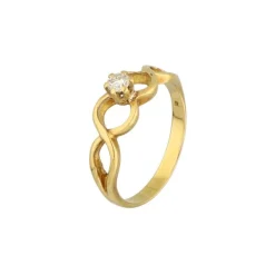 Brillant Ring Gold 750 - Gr. 58 - Privatbesitz