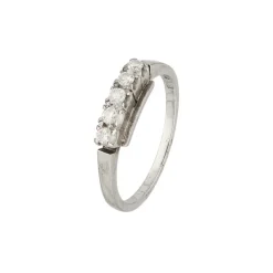 Brillant Ring Wei&szlig;gold 585 - Gr. 55 - Privatbesitz