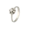 Brillant Ring Wei&szlig;gold 750 - Gr. 46 - Privatbesitz