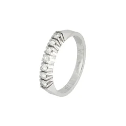 Brillant Ring Wei&szlig;gold 750 - Gr. 53 - Privatbesitz