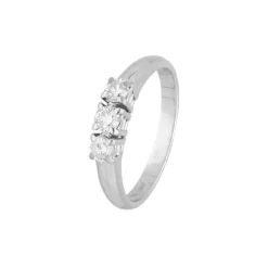 Brillant Ring Wei&szlig;gold 750 - Gr. 56 - Privatbesitz