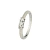 Brillant Ring Wei&szlig;gold 750 - Gr. 56 - Privatbesitz