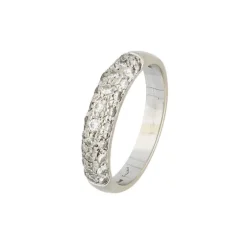 Brillant Ring Wei&szlig;gold 750 - Gr. 57 - Privatbesitz