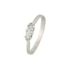 Brillant Ring Wei&szlig;gold 750 - Gr. 58 - Privatbesitz