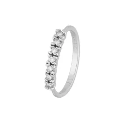 Brillant Ring Wei&szlig;gold 750 - Gr. 56 - Privatbesitz