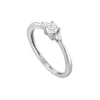 Brillant Ring Wei&szlig;gold 585