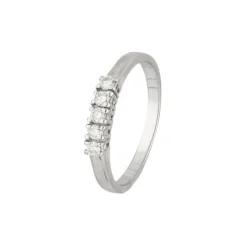 Brillant Ring Wei&szlig;gold 750 - Gr. 56 - Privatbesitz