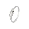 Brillant Ring Wei&szlig;gold 750 - Gr. 57 - Privatbesitz