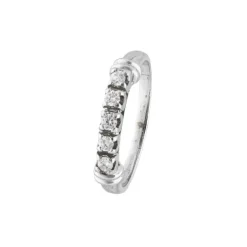 Brillant Ring Wei&szlig;gold 750 - Gr. 54 - Privatbesitz