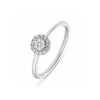 Brillant Ring Wei&szlig;gold 585