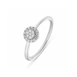 Brillant Ring Weißgold 585