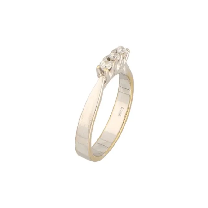 Brillant Ring Weißgold 750 - Gr. 54 - Privatbesitz