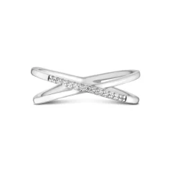 Brillant Ring Wei&szlig;gold 585