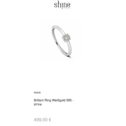 Brillant Ring Weißgold 585