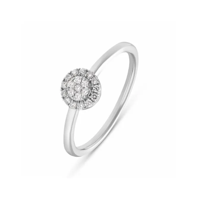 Brillant Ring Weißgold 585