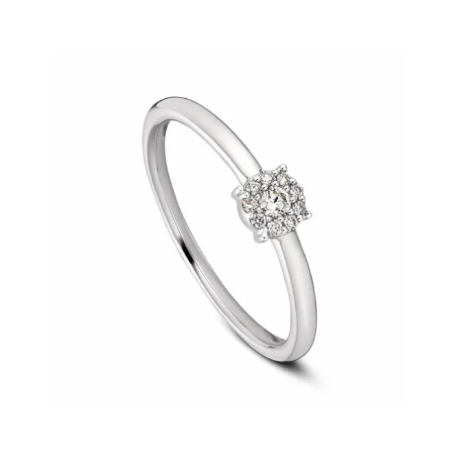 Brillant Ring Weißgold 585