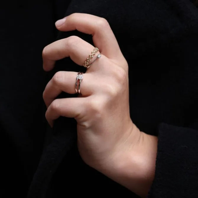 Brillant Ring Weißgold 585