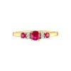 Brillant Rubin Ring Gold 585