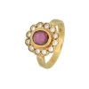 Brillant Rubin Ring Gold 750 - Gr. 55 - Privatbesitz