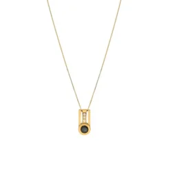 Brillant Saphir Collier Gold 585