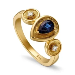 Brillant Saphir Ring Gold 585