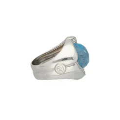 Brillant Topas Ring Wei&szlig;gold 750 - Gr. 53 - Privatbesitz