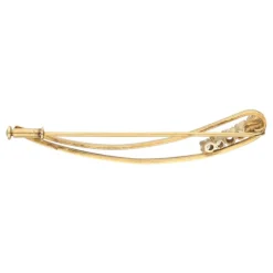 Brillantbrosche Gold/Wei&szlig;gold 585 - Privatbesitz
