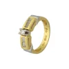 Brillantring Gelb/Wei&szlig;gold 750 - Gr. 56 - Privatbesitz